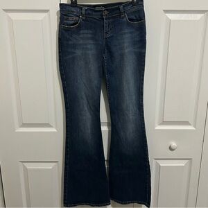 Y2K London Jeans Womens Low Rise Flare Size 4 Stretch Vintage Baby Phat